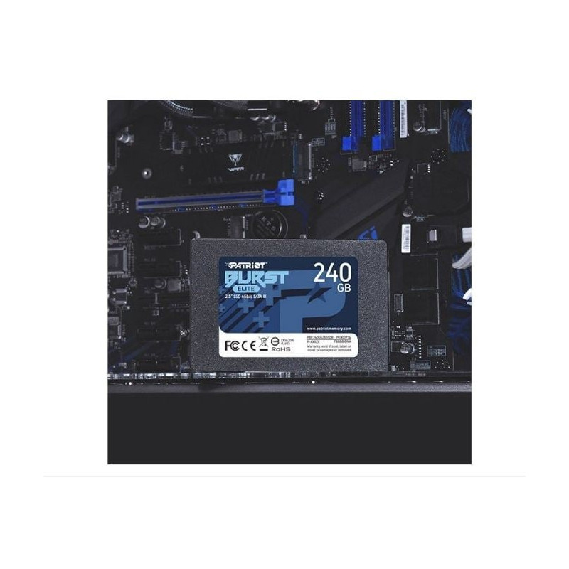 ssd 240gb patriot burst elite 2.5" sata-600 [pbe240gs25ssdr]