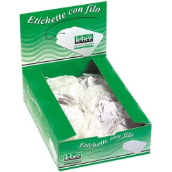 Etichette identificative lebez 500 pz. con filo a390 (22x35mm) [a390]