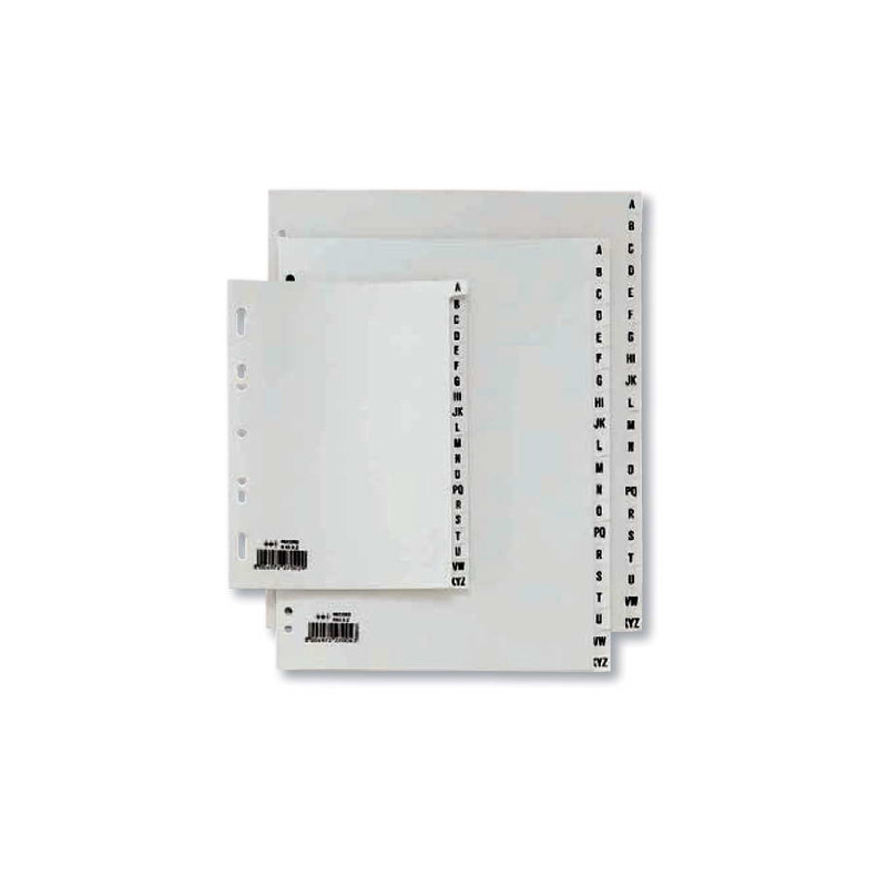 divisori sei rota record alfabetici in pp con foratura universale