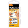 pila duracell 6 pz. a bottone hearing aid [duracell]
