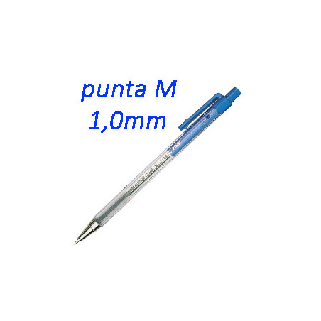 penna sfera scatto bp-s matic blu media 1.0mm pilot [001621]