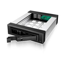 Mobile rack icybox 6,3/8.9cm sata/sas in 1x5,25" ib-129ssk-b
