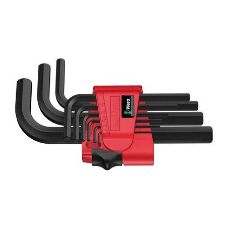 kit di chiavi a brugola brugola interna 9 parti wera 950/9 bm n [05021737001]