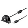 Prolunga usb 2.0 fissabile con viti 1,2 m nero