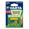 pile ricaricabili varta r6 2100mah, 4 pezzi [azvarua60056706]