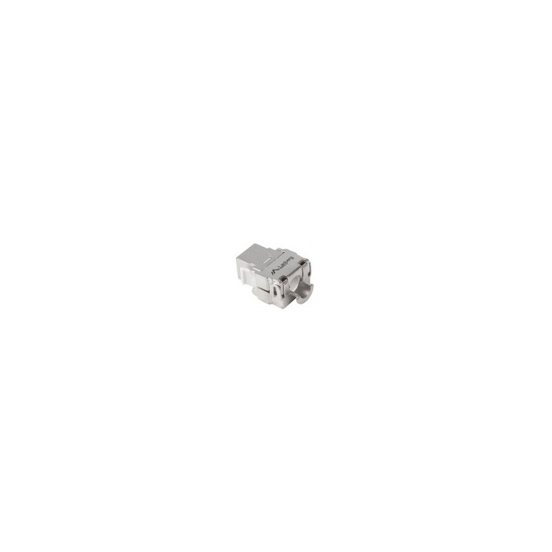 presa trapezoidale lanberg keystone modulo ftp rj45 lsa cat.6a argento