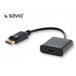 adattatore savio displayport a hdmi cl-55b [akelmvdosavcl5w]