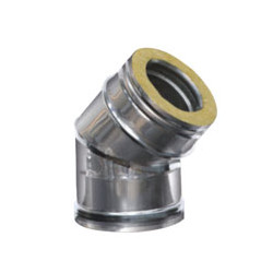 Gomito inox maral settori 45 gradi 13/18 dp [maral]