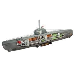 kit di montaggio revell u-boot tipo xxi sottomarino [jprvlo0ch023449]