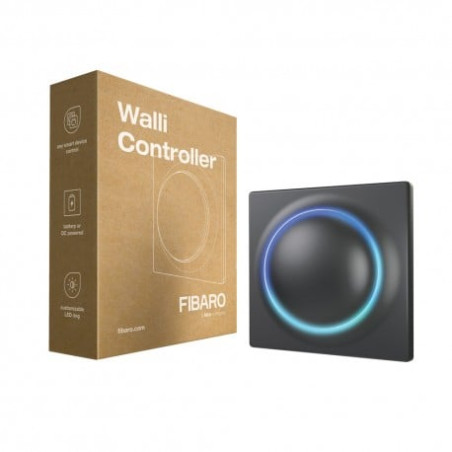 interruttore da parete fibaro z-wave + 700 walli controller antracite