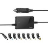 alimentatore notebook da auto hama 15-19v/70w nero [azhamnz00200008]