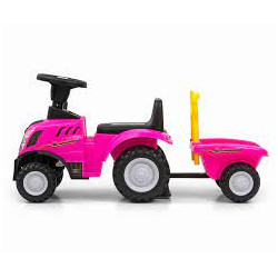 milly mally trattore ride on new holland rosa [wjmlmj0ub027676]