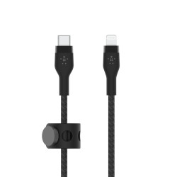 cavo lightning belkin caa011bt2mbk flex usb-c 15w 2m mfi nero