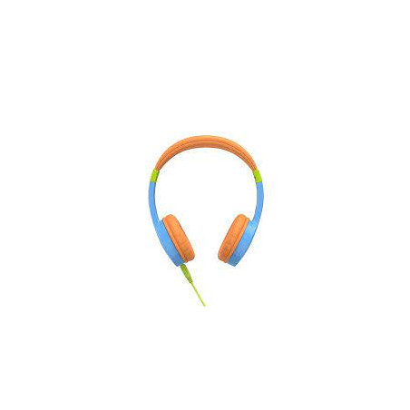 cuffie per bambini hama kids guard flessibile blu/arancione [184106]