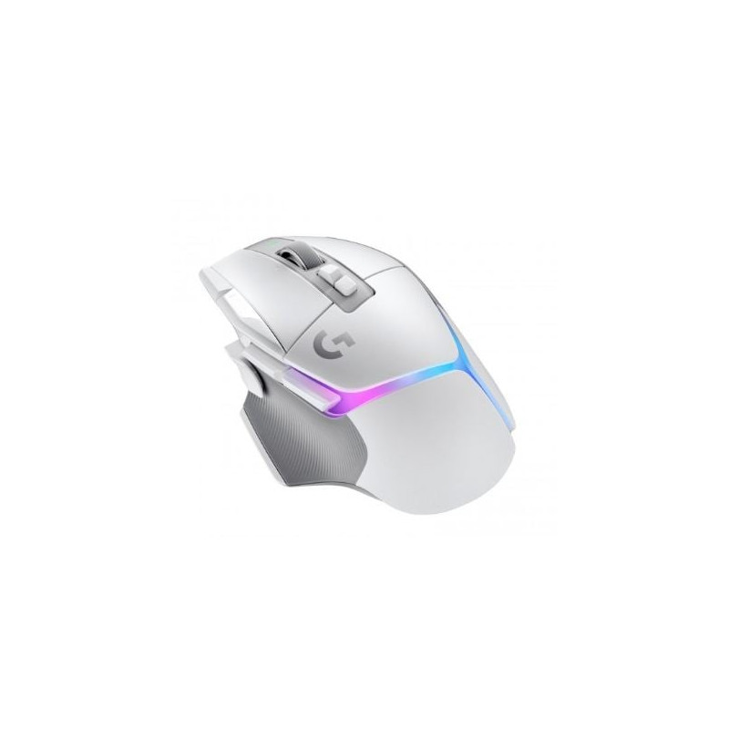 mouse logitech g g502 x plus wireless ottico 25600 dpi bianco