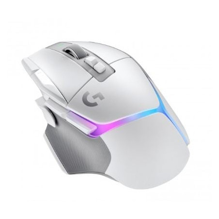 mouse logitech g g502 x plus wireless ottico 25600 dpi bianco