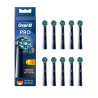 testina spazzolino elettrica oral-b pro cross action nero 10pz