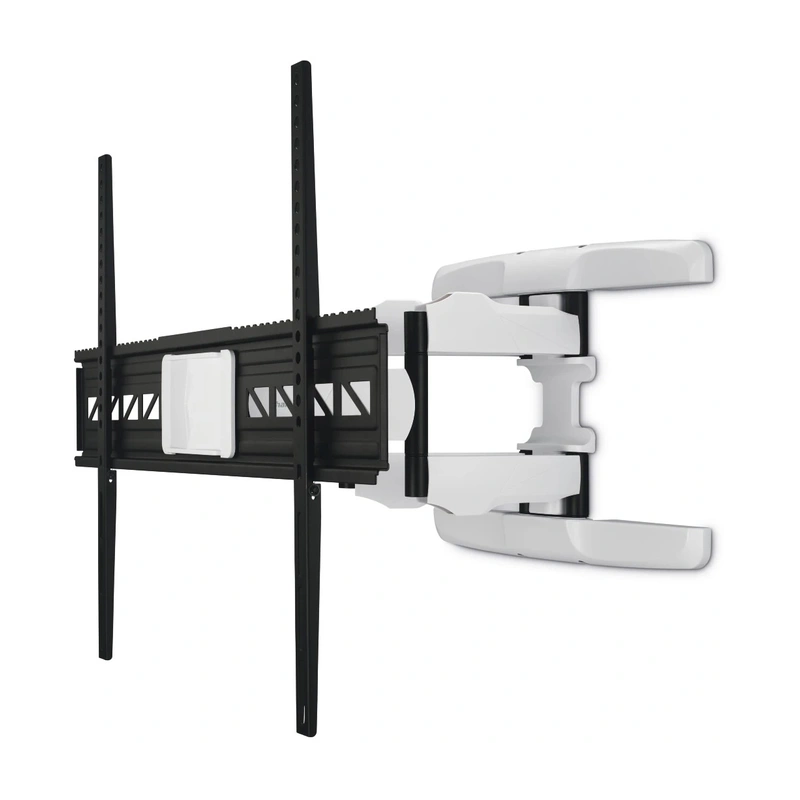 supporto tv hama parete 46" a 90" fino a 75kg nero/bianco