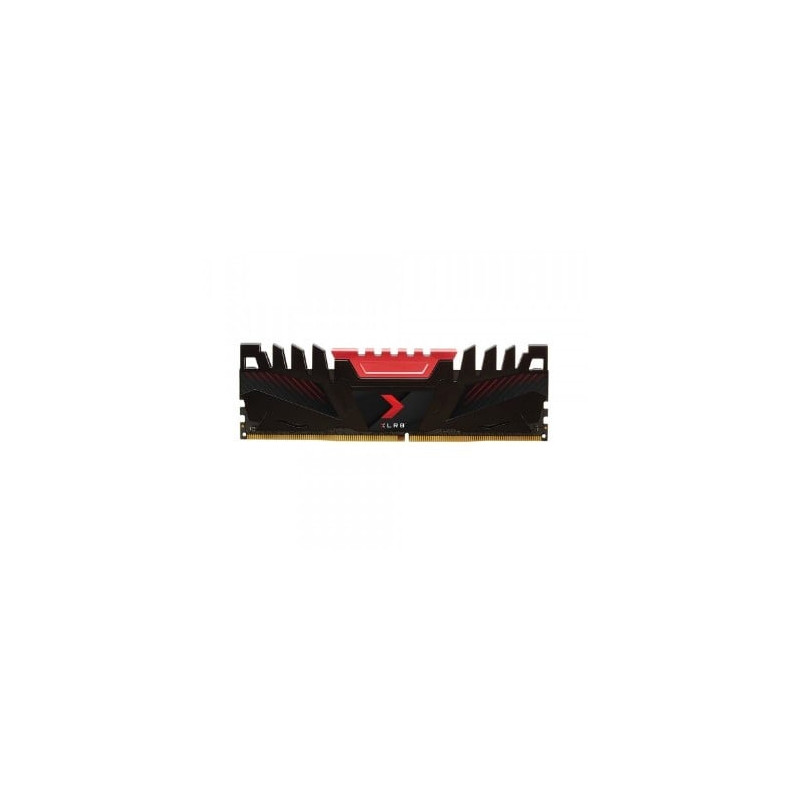 ram dimm ddr4 8gb pny 3200mhz cl16 1.35v nero/rosso [sapny4g08d43201]