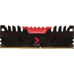 ram dimm ddr4 8gb pny 3600mhz cl18 1.35v nero/rosso [sapny4g08d43601]