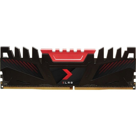 ram dimm ddr4 8gb pny 3600mhz cl18 1.35v nero/rosso [sapny4g08d43601]