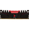 ram dimm ddr4 8gb pny 3600mhz cl18 1.35v nero/rosso [sapny4g08d43601]