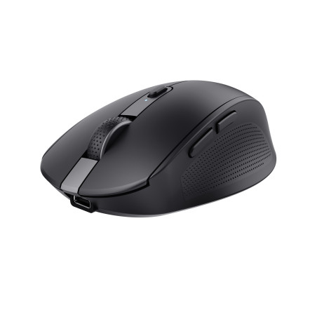mouse trust ozaa senza fili ottico 3200dpi 6 tasti nero [24819]