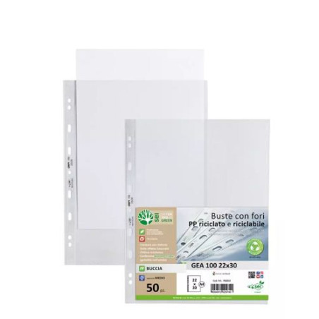 buste sei rota cf50 buccia a4 220x300cm 50buste trasparenti [702212]