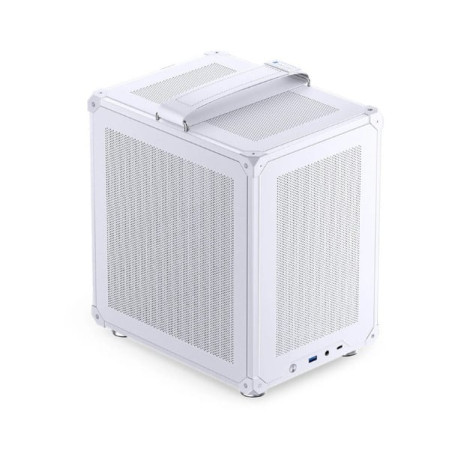 case jonsbo c6 mini-tower itx bianco [c6-itx-white]