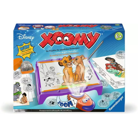 giocattolo ravensburger tavolo xoomy maxi disney a4 dipinto multicolore