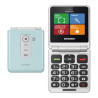 telefono cellulare brondi flipper 2.4" 2g/dual sim verde [10281072]