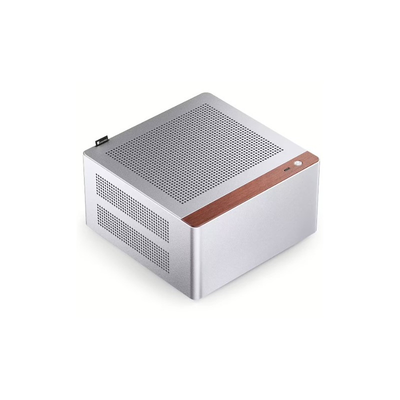 case jonsbo nv10 mini-itx argento