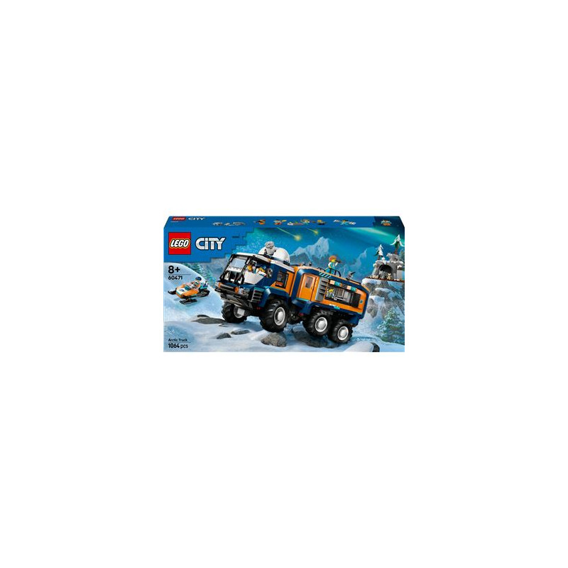set di costruzione lego city 60471 camion laboratorio scientifico