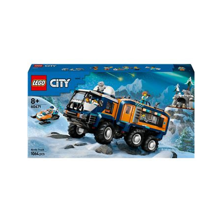 set di costruzione lego city 60471 camion laboratorio scientifico