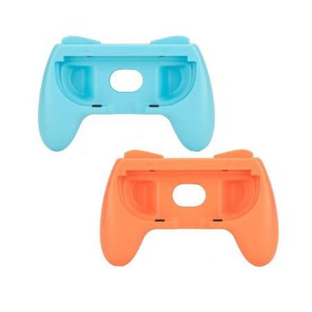 grip controller qubick cos20005 grip gamepad switch 2 blu/rosso