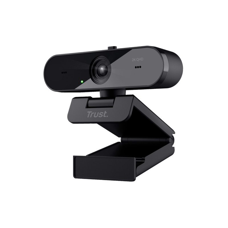 webcam trust qhd 2k 2560x1440pix usb 2.0 nero [24733]