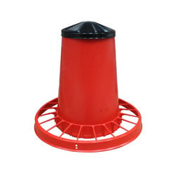 Mangiatoia controfratelli per polli in plastica wonder cm 49 h 47