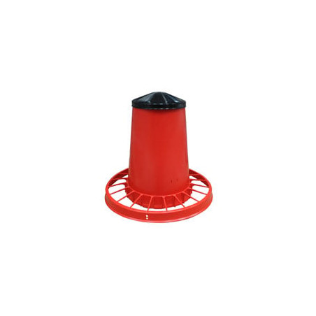 Mangiatoia controfratelli per polli in plastica wonder cm 49 h 47