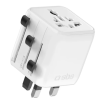 adattatore da viaggio sbs universal 2500w/10a/250v bianco