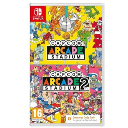 videogioco capcom nintendo switch arcade stadium bundle arriva