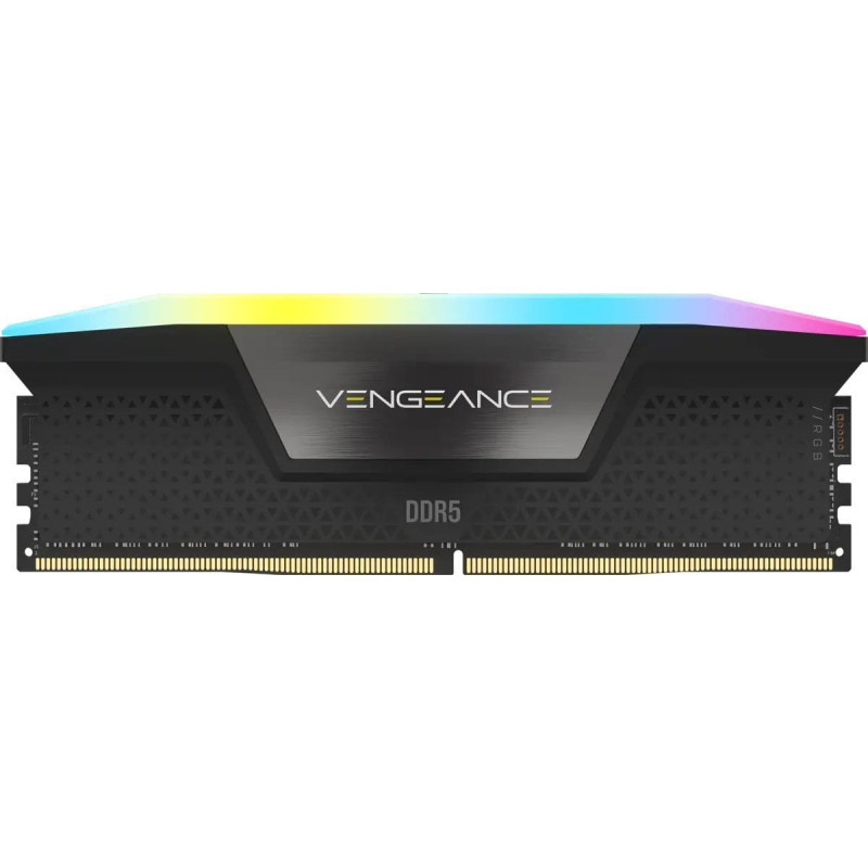 ram udimm ddr5 1x8gb corsair vengeance rgb 5200mhz cl40 1.25v nero