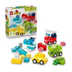 gioco da costruzione lego duplo 10474 veicoli creativi multicolore