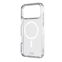 custodia sbs light mag per iphone 17 pro max trasparente