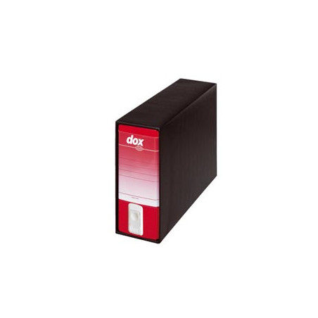 registratore a leva dox 3 rosso dorso 8cm formato mermorandum [263b1]