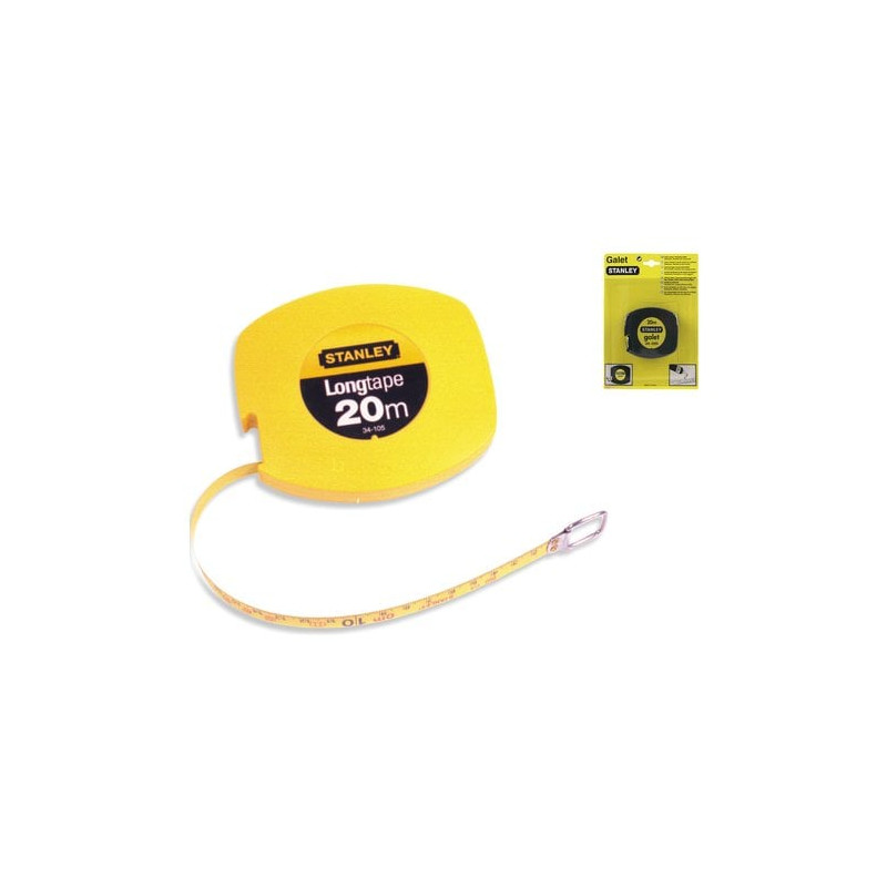 rotella metrica acciaio 20/9,5 0-34-105 stanley [stanley