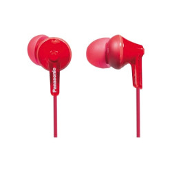 auricolari panasonic rp-hje 125 e-r rosso [rphje125er]