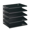 portacorrispondenza durable portadocumenti sorter 5 scomparti nero