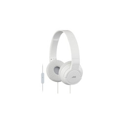 cuffie jvc ha-sr185-w-e - bianco - con microfono