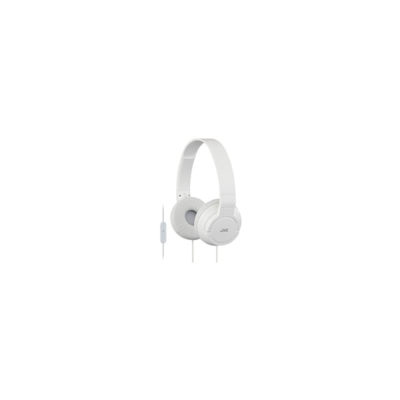 cuffie jvc ha-sr185-w-e - bianco - con microfono
