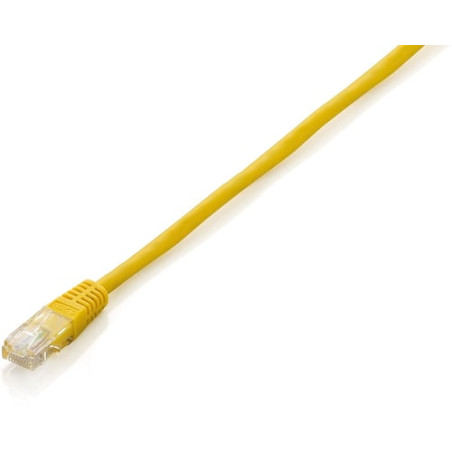 cavo di rete equip eco cat6 u/utp 3.00m giallo bulk [625462]